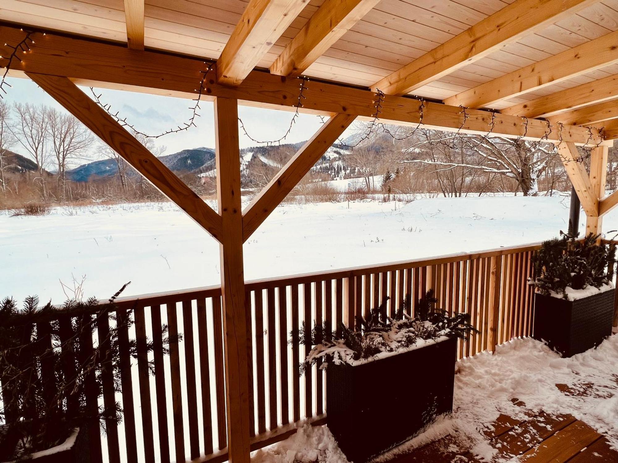 Domcek Pod Vezami S Virivkou A Grilom, Pri Termalnom Kupalisku Liptovsky Jan Exterior foto