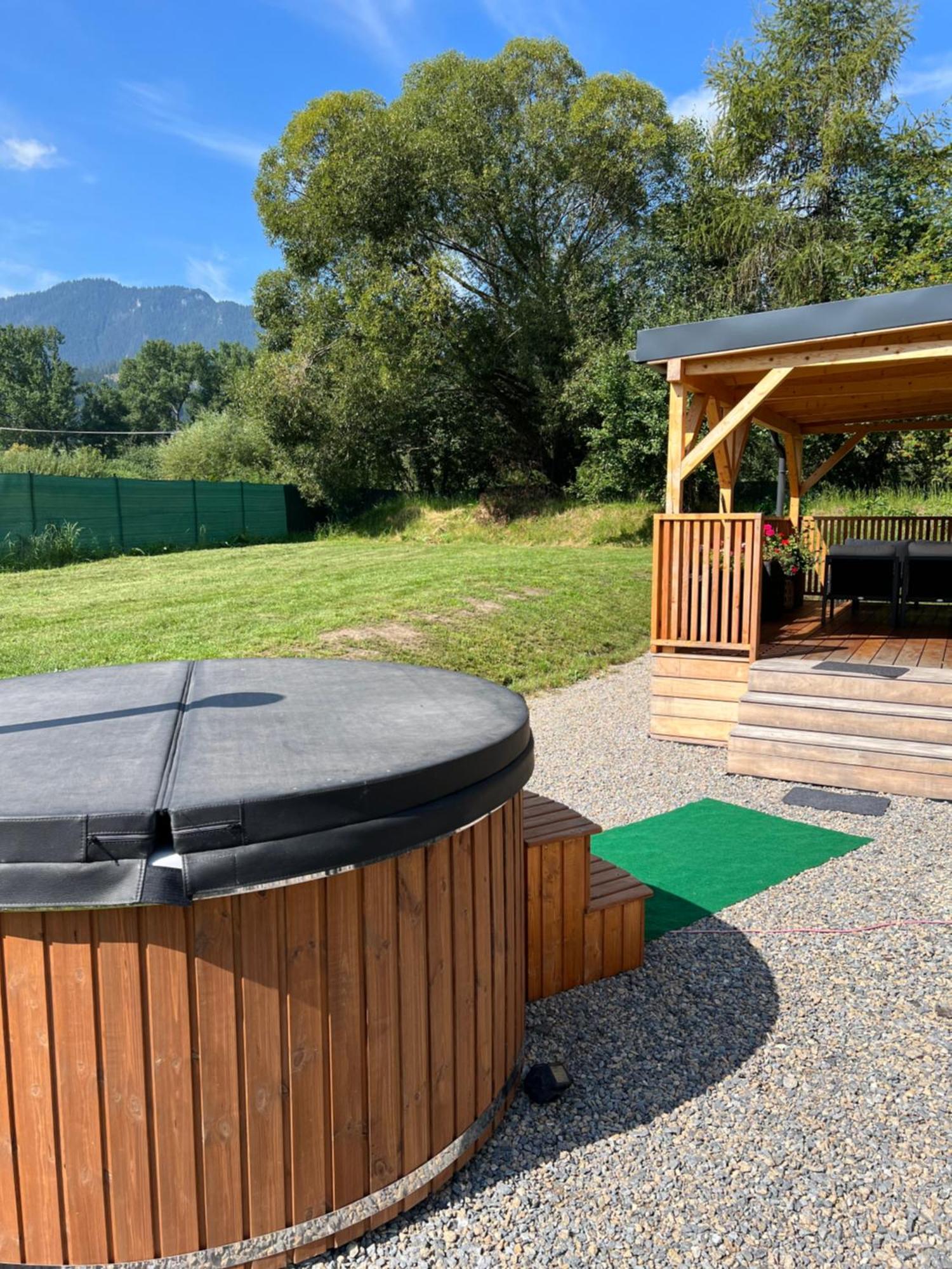 Domcek Pod Vezami S Virivkou A Grilom, Pri Termalnom Kupalisku Liptovsky Jan Exterior foto